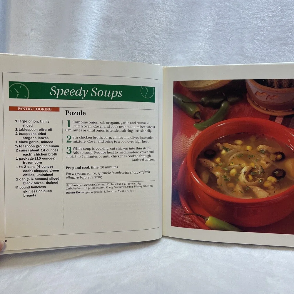 No Time to Cook Speedy Chicken‎ Cookbook 1996 Hardcover Publications Intl